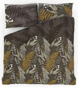 Pościel satynowa Kvalitex Luxury collection Paproć, 220 x 200 cm, 2x 70 x 90 cm, 220 x 200 cm, 2 szt. 70 x 90 cm