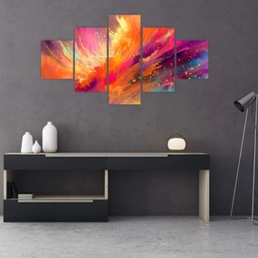 Obraz - Dynamiczna abstrakcja (125x70 cm)