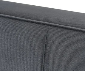Wersalka z Funkcją Spania ALUNA Rozkładana Dwuosobowa Szara do Salonu