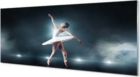 Panel szklany do Kuchni Baletnica w Klasycznej Bieli