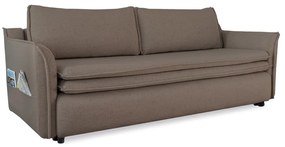 Brązowa rozkładana sofa Miuform Charming Charlie