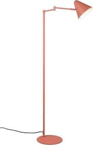Pomarańczowa lampa stojąca z elastyczną konstrukcją (wysokość 126,5 cm) Cosima – Trio