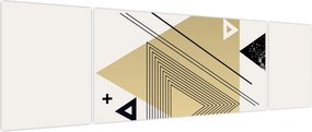 Obraz - Kształty geometryczne N⁰4 (170x50 cm)