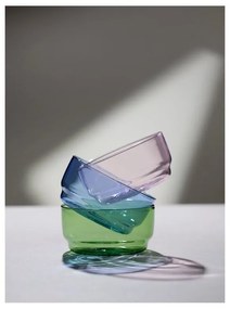 Niebieskie szklane miski zestaw 2 szt. 500 ml Torino – Lyngby Glas