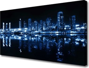 Duży obraz na płótnie Panorama Nowoczesnej Metropolii