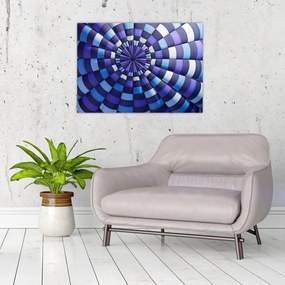 Obraz struktury latającego balonu (70x50 cm)