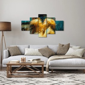 Obraz - Całujące się anioły (125x70 cm)