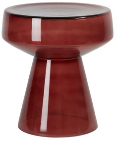 Szklany okrągły stolik ø 37 cm Dakwa – Light &amp; Living