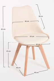 Pakiet 6 krzese Synk Basic