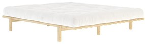 Łóżko dwuosobowe z drewna sosnowego ze stelażem 180x200 cm Pace – Karup Design
