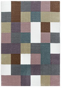 Dywan dziecięcy Funny kwadraciki multikolor 80 cm x 150 cm