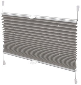 Szara roleta 42,5x150 cm Plisé Verona – Gardinia