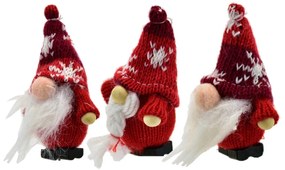 Zestaw ozdób świątecznych Knitting gnomes, 3 szt.