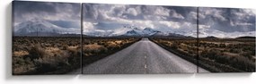Obraz drogi na pustyni (170x50 cm)