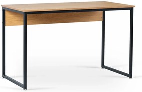 Minimalistyczne biurko do pracy dąb złoty T6-S57