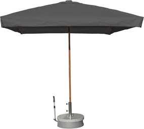 Doppler Gastro Magic Junior Alu Wood parasol ogrodowy 240 x 240 cm antracyt