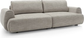 Masseno Sofa ZEST z funkcją spania i pojemnikiem na pościel, Rozkładana sofa - Szary, SILENCIO 19