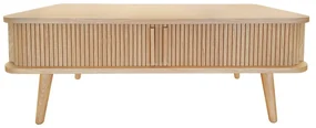 Stolik w dekorze dębu 58x107.5 cm Rove – Woodman