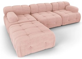 Jasnoróżowy narożnik Ferento – Cosmopolitan Design