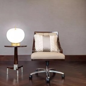 Lampa stołowa ze szklanym kloszem i oświetleniem LED Apple T