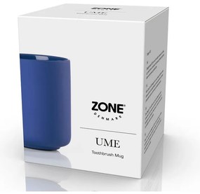 Niebieski kamionkowy kubek na szczoteczki do zębów Ume – Zone