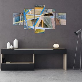 Obraz - Abstrakcja (125x70 cm)