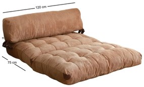 Sofa rozkładana Kadife 2 Camel