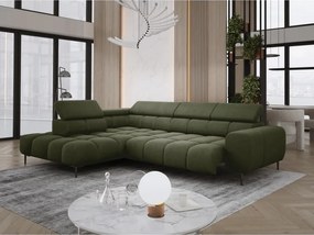Narożnik PLAZA L Lewostronny z elektryczną regulacją siedziska w tkaninie APHRODITE 12 WERSAL