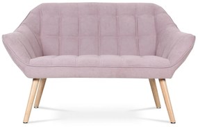Dwuosobowa sofa AK-322 PINK2, różowa