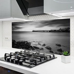 Panel Szklany Molo prowadzące w Głąb Morza