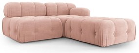 Jasnoróżowy szezlong Ferento – Cosmopolitan Design