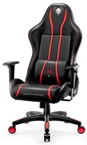 Fotel Gamingowy Diablo X-One 2.0 Small: Czarno-czerwony