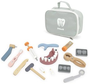 Viga polarb drewniany zestaw dentysty torba