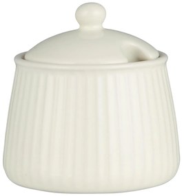 Ceramiczna cukiernica MYNTE BUTTER CREAM kremowa
