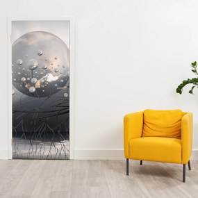 Fototapeta na drzwi - Abstrakcyjna kula (95x205cm)