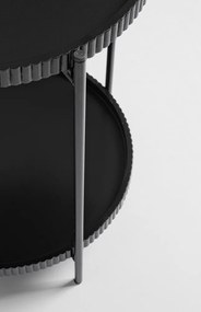 Metalowy okrągły stolik ø 42 cm Herdys – Yes Everyday