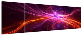 Obraz nowoczesnej abstrakcji (170x50 cm)