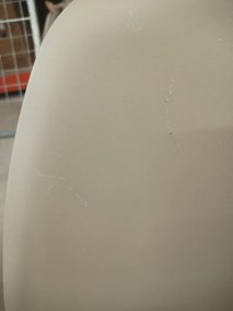 PROMOCJA Krzesło jadalniane OSAKA z plastiku, beżowe II jakość