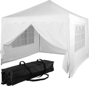 Instent Namiot ogrodowy - 3 x 3 m, biały + 4 boki