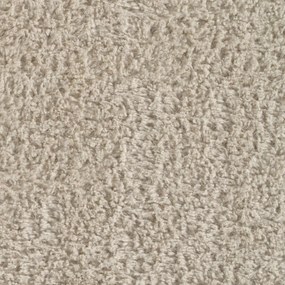 Beżowy puf z materiału bouclé – Ixia