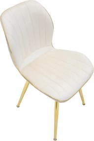 Kremowe krzesła zestaw 2 szt. Paris – Mauro Ferretti
