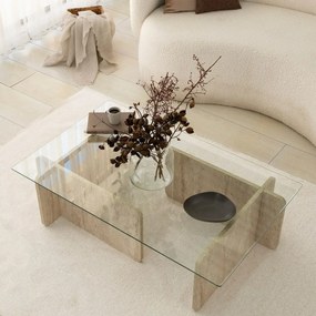 Stolik konferencyjny Escape Travertine