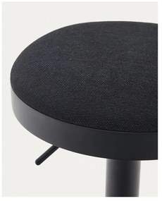 Czarne hokery zestaw 2 szt. 58 cm Zaib – Kave Home