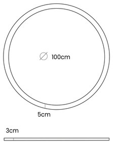 Szara mata do zabawy dla dzieci ø 100 cm – Meowbaby