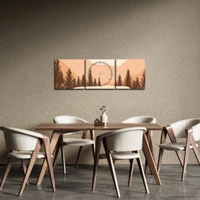 Obraz - Vintage van N⁰2 (z zegarem) (90x30 cm)