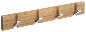 Wieszak do przedpokoju BAMBOO, 4 haczyki