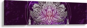 Obraz - Lotos (170x50 cm)