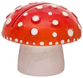 Czerwony kamienny stojak na zdjęcia 7x6 cm Mushroom – Sass &amp; Belle