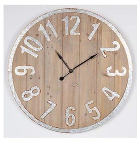 Zegar ścienny 1xAA śr. 60 cm beżowy