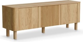 Stolik pod telewizor z ryflowaniem 150 cm Arango RTV-1 Halmar, dąb hikora